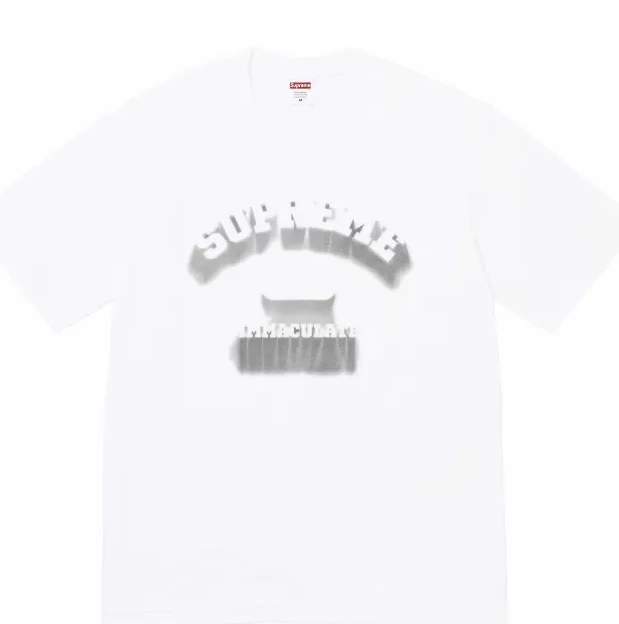 24SS and sleeved T-shirt White Shadow 3D L Logo XL Black M Short Shadow Tee S 0717